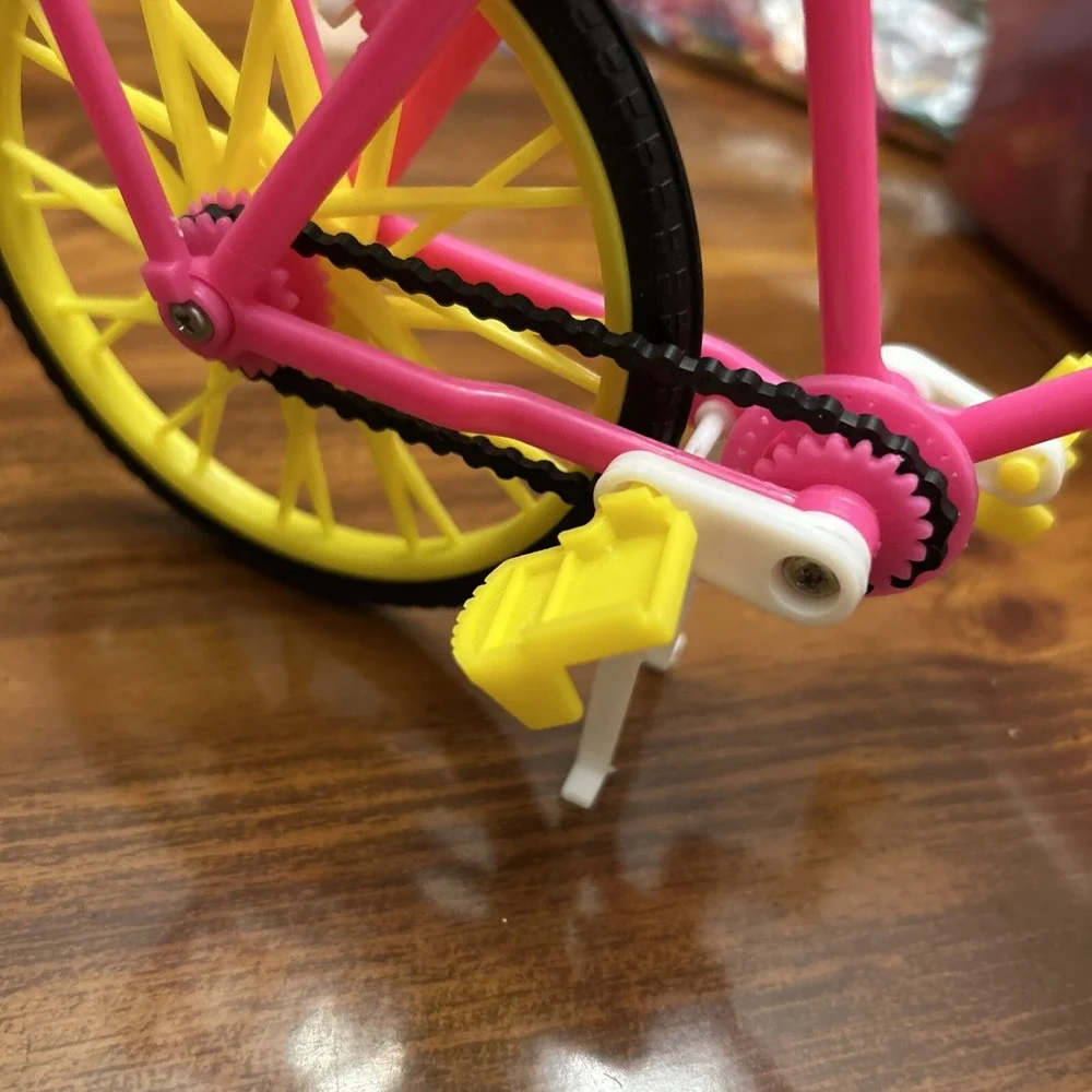 80's Vintage Barbie 10 Speed Bike Pink‎ Yellow